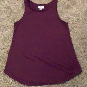 Womens old Navy tank purple size S.